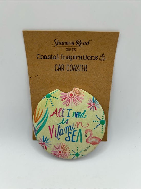 Other - NWT Car Coater “All I need is Vitamin Sea” 🦩